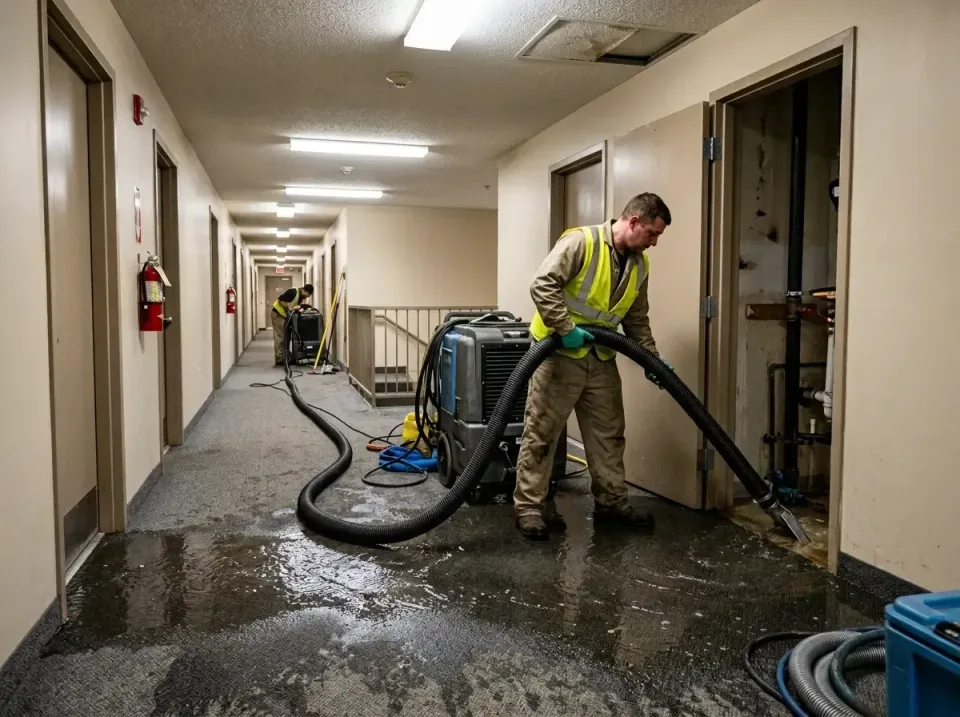 multi-unit-apartment-hallway-f-005 — frequently asked questions, Emergency Burst Pipe Water Extraction & Removal in Cutlervi…